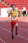 Junior boys 100 metres, English Schools Track and Field. Photo: David T. Hewitson/Sports for All Pics